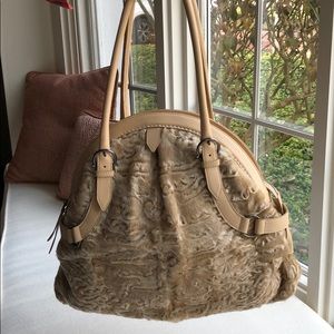 Ferragamo- baby llama leather